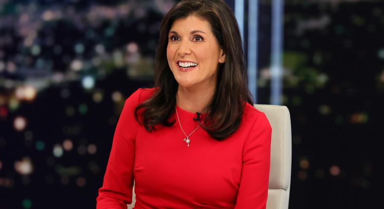 Nikki Haley visits Hannity at Fox News Channel Studios on January 20, 2023 in New York City.Theo Wargo/Getty Images