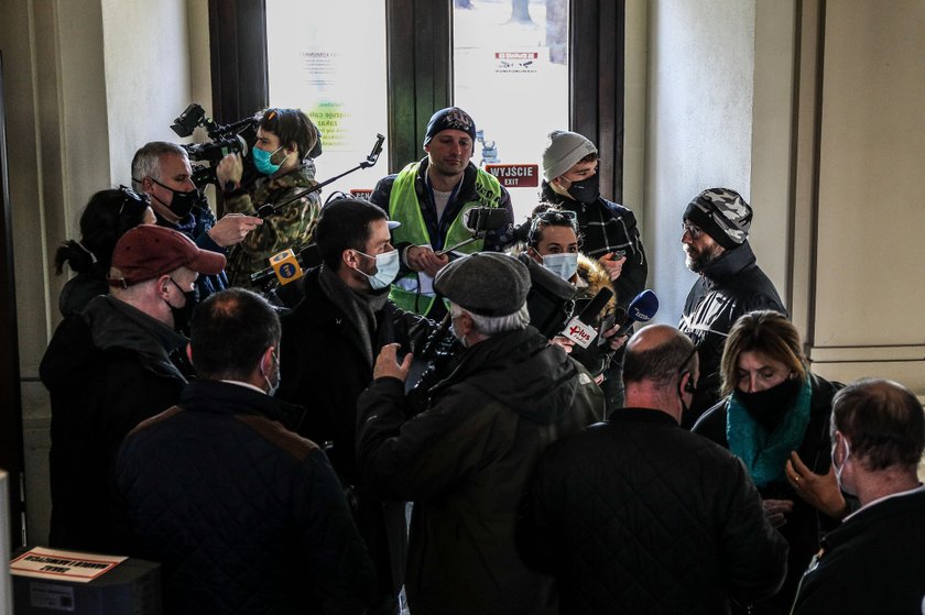 Protest taksówkarzy w największych miastach Polski