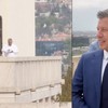 Peter Mađar i Viktor Orban na terasi