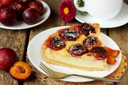 Placek z serem i śliwkami siostry Anastazji. Lepszego ciasta nie jedliście