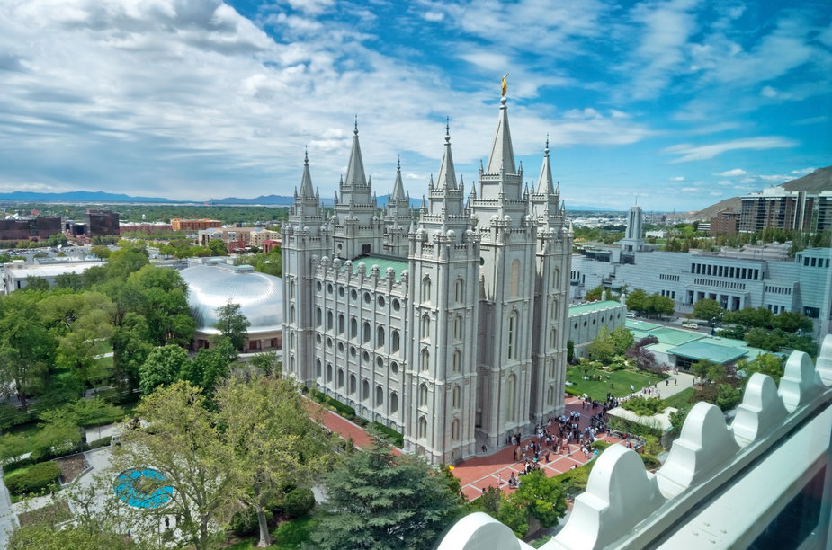Świątynia Kościoła Jezusa Chrystusa Świętych w Dniach Ostatnich w Salt Lake City - Byelikova Oksana/stock.adobe.com