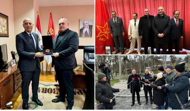 Dalibor Marković i ambasador Egipta