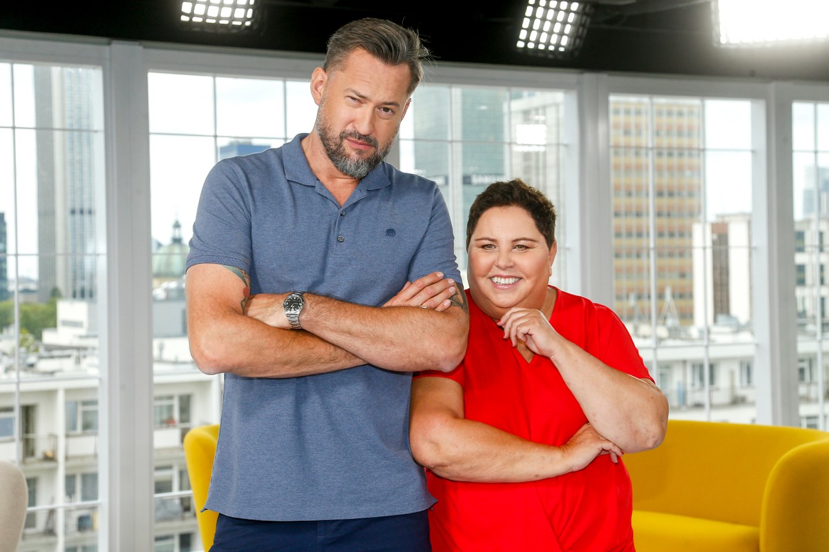 Dorota Wellman i Marcin Prokop prowadzili sobotnie wydanie "DD TVN"