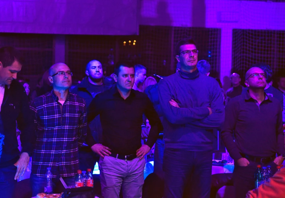 Andrej Vučić (treći sleva) u Novom Sadu