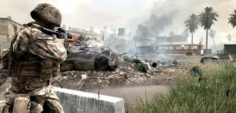 Screen z gry "Call of Duty"