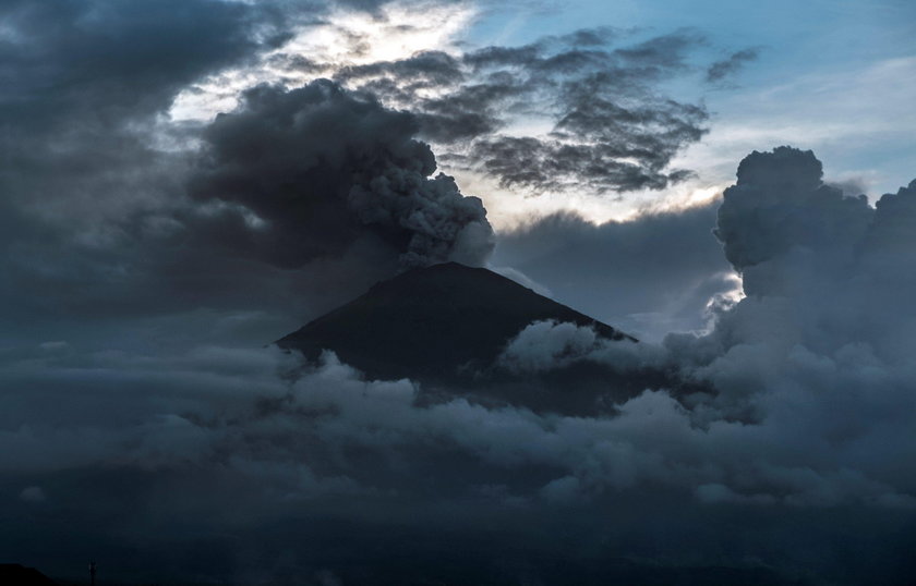 Wulkan Agung na Bali