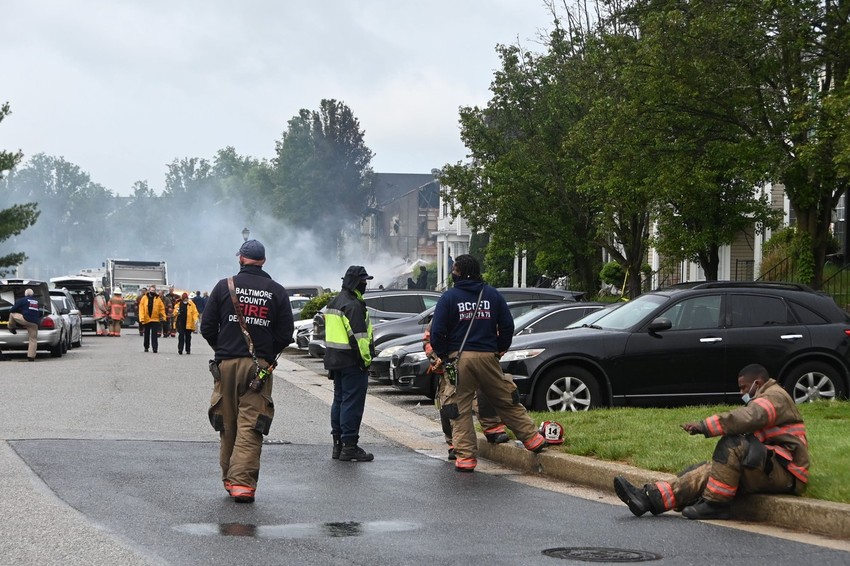 Pucnjava i požar u Baltimoru