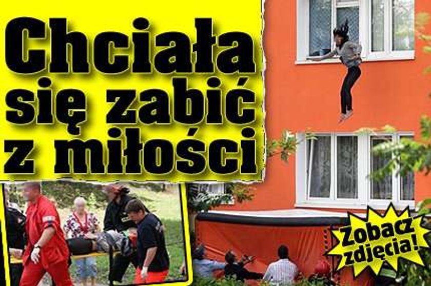 Chciała się zabić z miłości! FOTO!