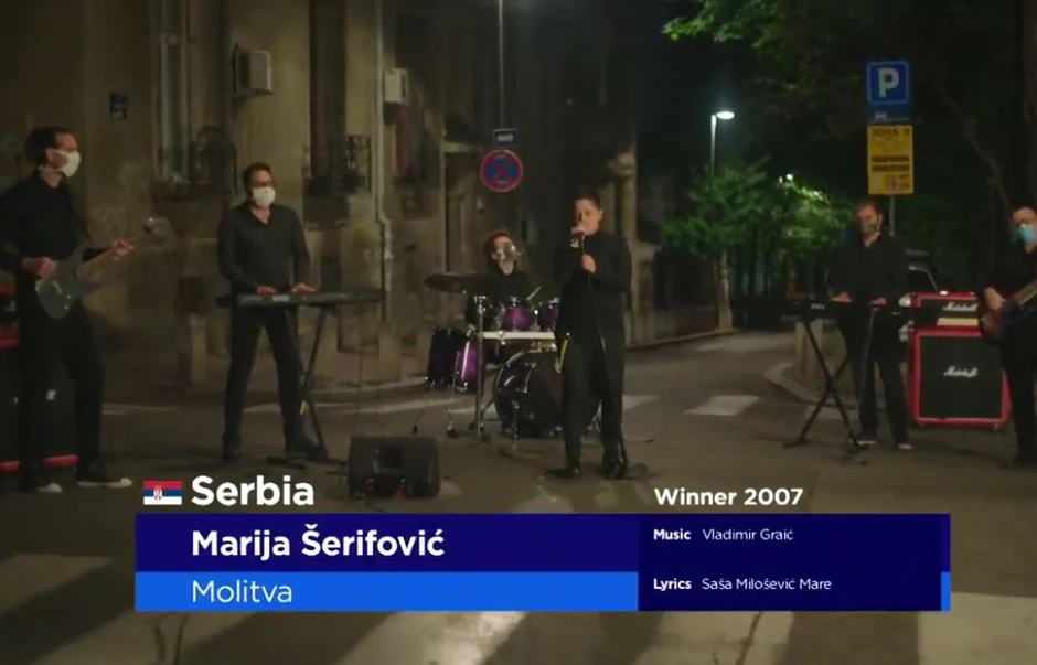 Marijin nastup na Evroviziji