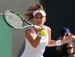 Wimbledon: Radwańska uciszyła najgłośniej pokrzykującą tenisistkę świata