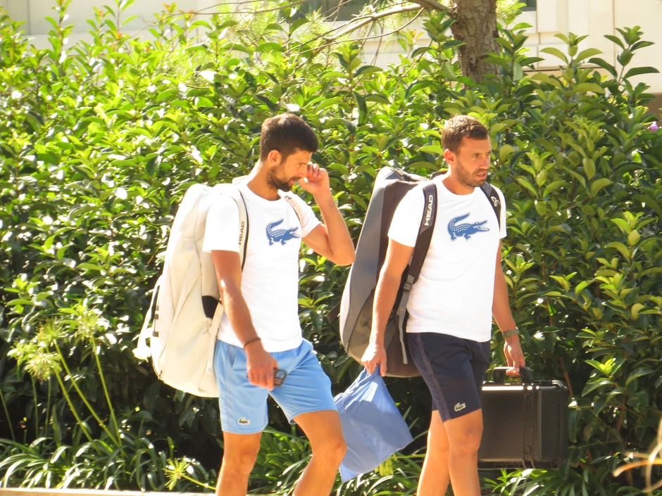 Novak Đoković i Karlos Gomez