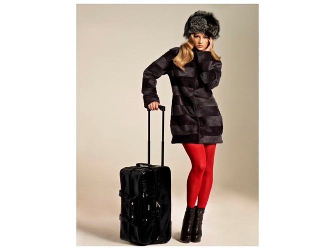 Ochnik - Aleksandra Kuligowska w kampanii Ochnik jesień/zima 2011/2012.