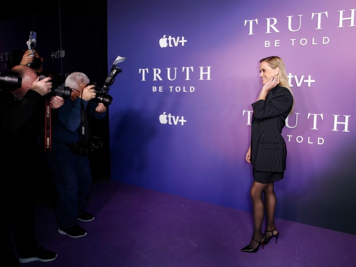 Reese Witherspoon na premierze 3 sezonu serialu "Truth Be Told"