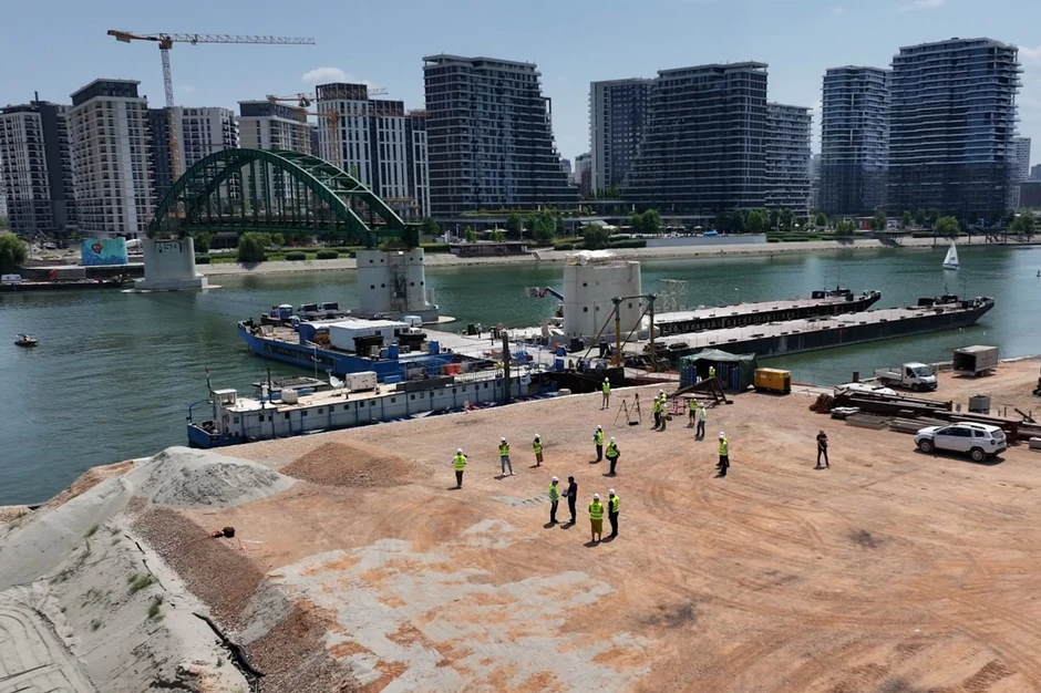 Radovi na Starom savskom mostu