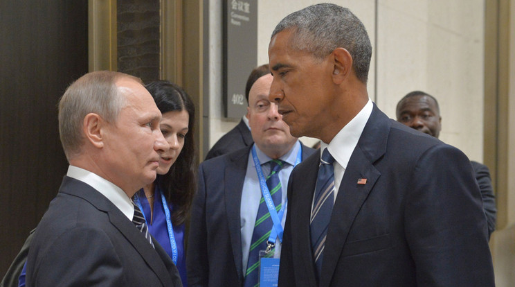 Obama vs Putyin -/Fotó: MTI