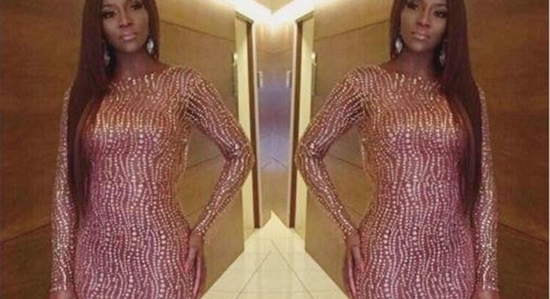 Nollywood star actress Genevieve Nnaji at AMVCA 2016