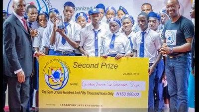 Tolaram Science programme is committed to influencing more exceptional talent like Olakunle in the axis.