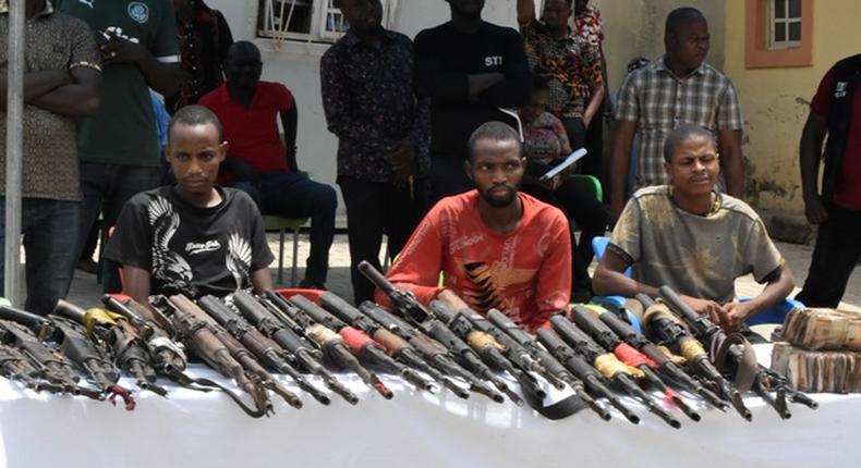 Police recover 41 rifles, other weapons from arrested 29 deadly kidnappers