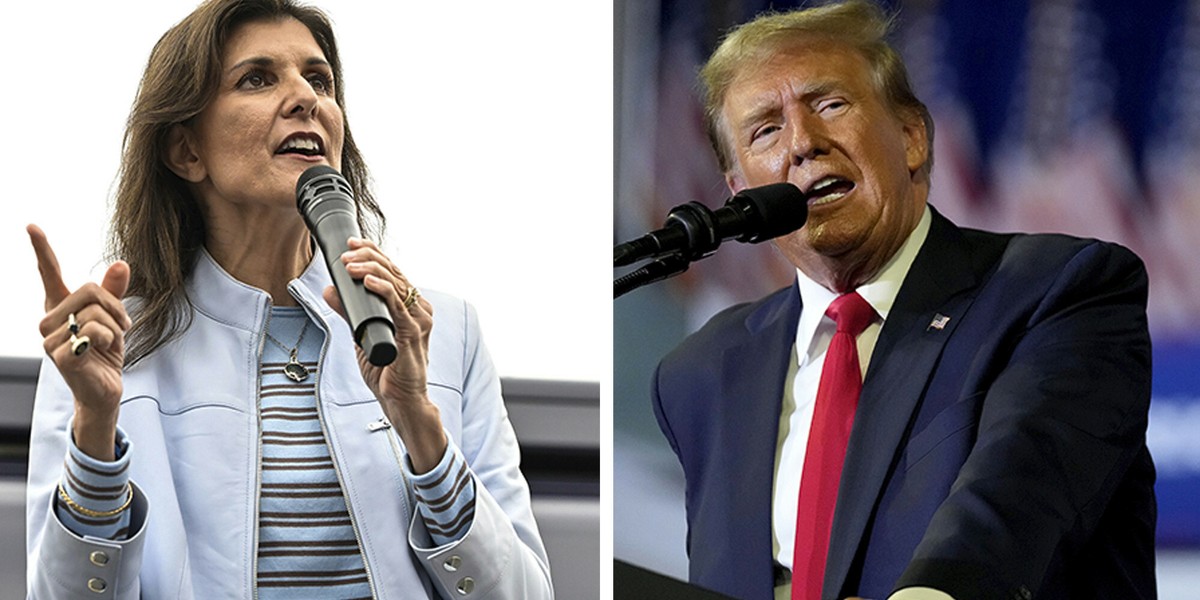 Nikki Haley, Donald Trump