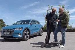 Auta bez ściemy - Audi E-tron kontra Xiaomi Electric Scooter Pro