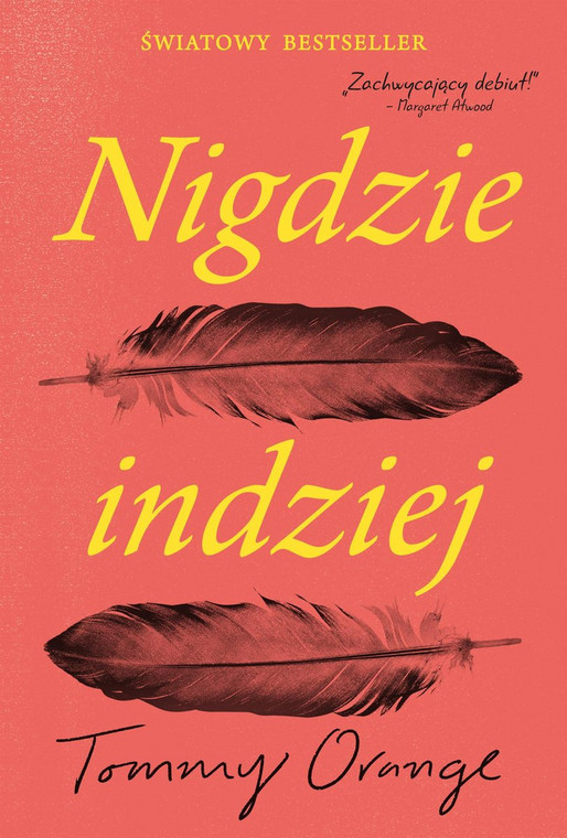 Tommy Orange, "Nigdzie indziej" (okładka)