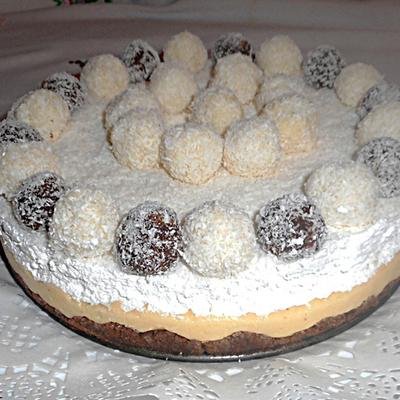 Kókuszgolyós torta, amit sütni sem kell