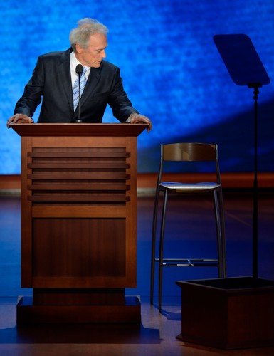 Clint Eastwood na konwencji Republikanów