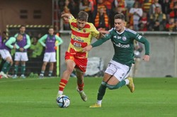 Jagiellonia Białystok zrobiła zimny prysznic piłkarzom Legii Warszawa [WIDEO]