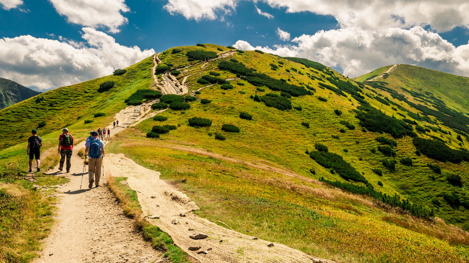 Górska wędrówka, Tatry