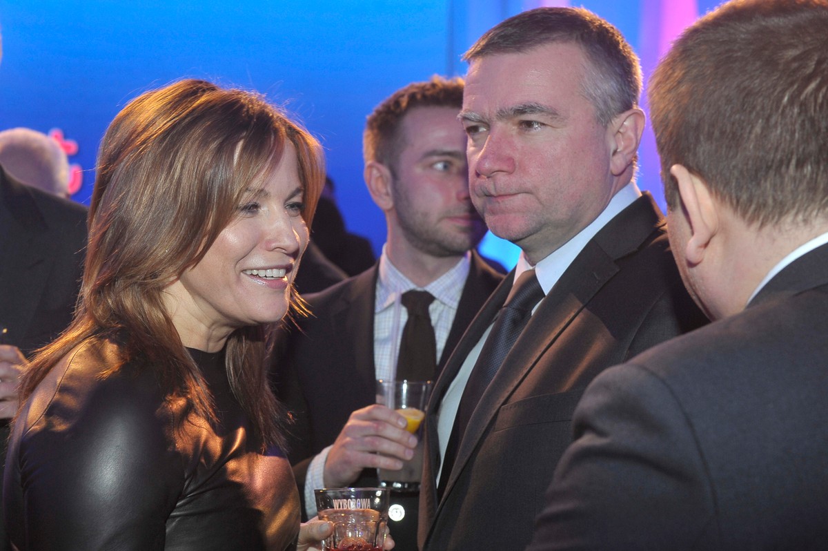 Paweł Graś i Aldona Wejchert