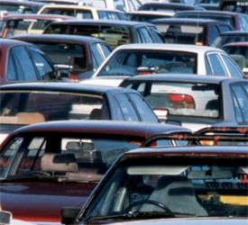 korek, zator drogowy