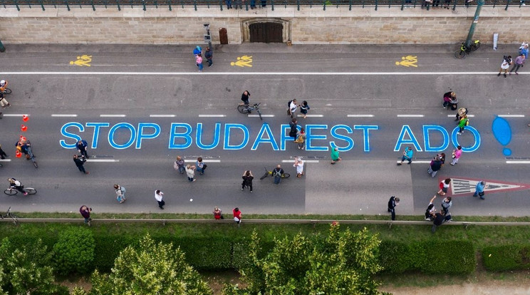 A rendezvény nem csak a főpolgármester graffitizése miatt volt formabontó / Fotó: Facebook