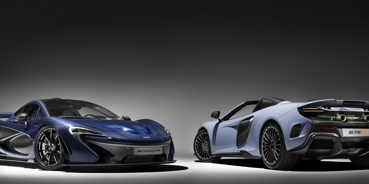 McLaren Special Operations' P1 and 675 LT.