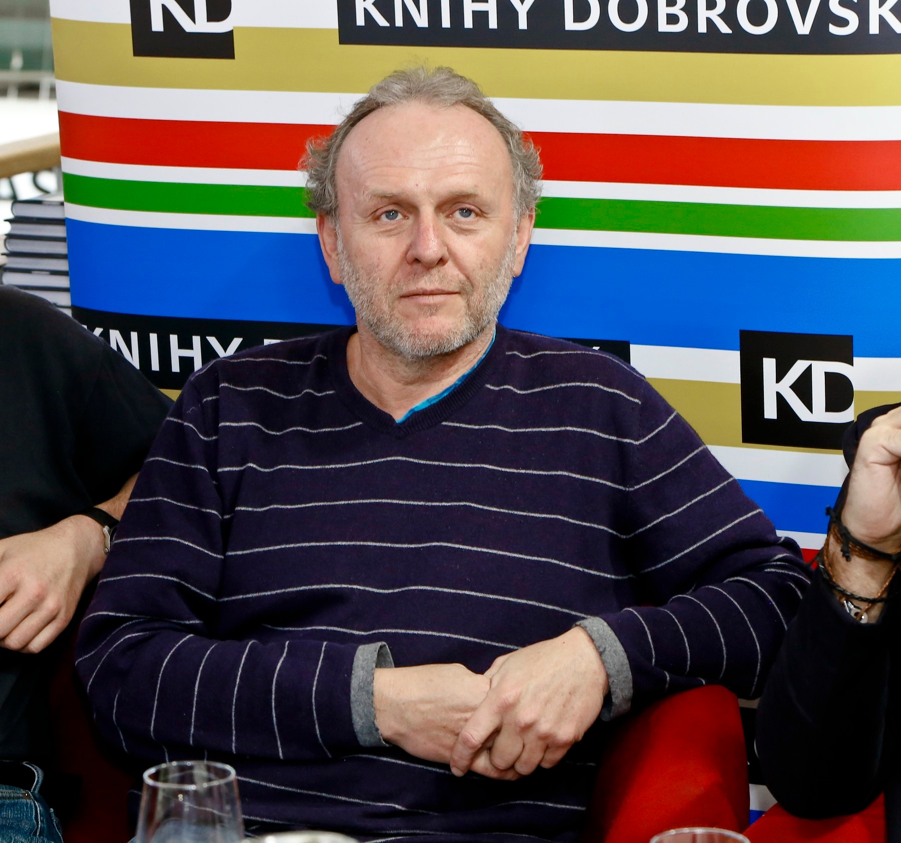Herec Jaroslav Dušek.