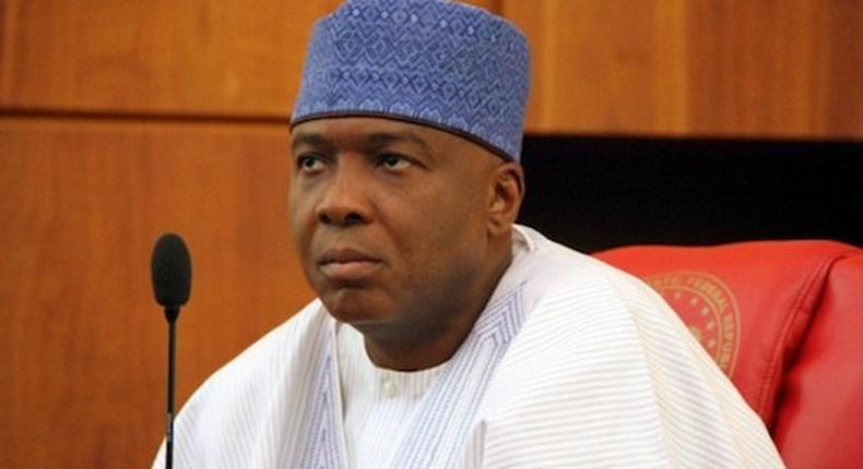 Senate President, Bukola Saraki considers himself victim of a witch-hunt (NASS media)