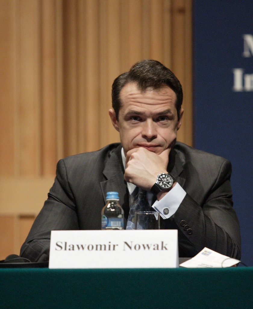 Minister Sławomir Nowak 