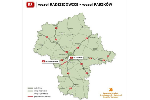 S8 Radziejowice - Paszków