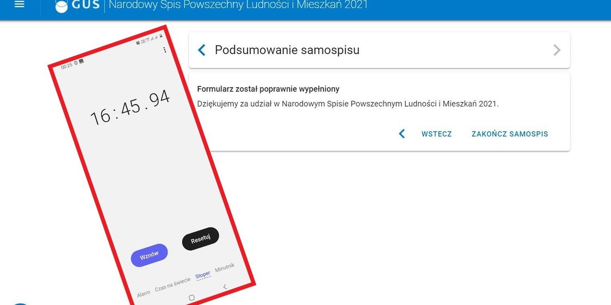 Podczas spisu powszechnego 2021 informacje o sobie musimy dostarczyć samodzielnie.