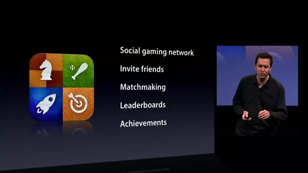 Apple prezentuje Game Center, społecznościową usługę dla graczy