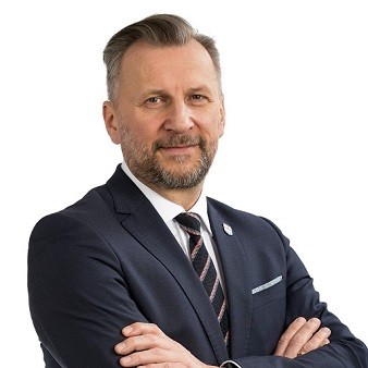 Jacek Kowalski, prezes lotniska Warszawa-Modlin.