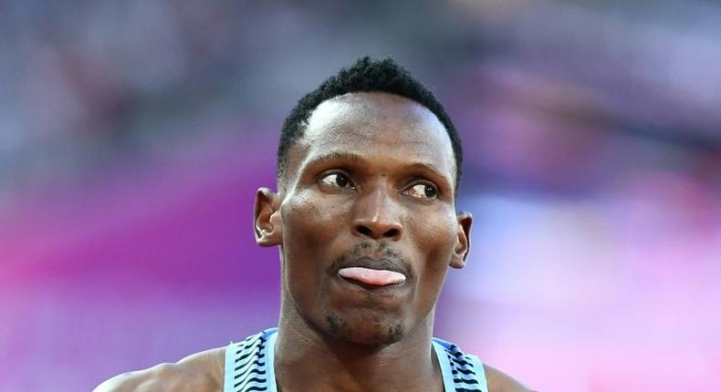 Botswana's Isaac Makwala was barred from running in the 400m final at the London world championships after being diagnosed with the contagious norovirus