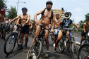 PERU - CYCLISTS - PROTEST - NAKED