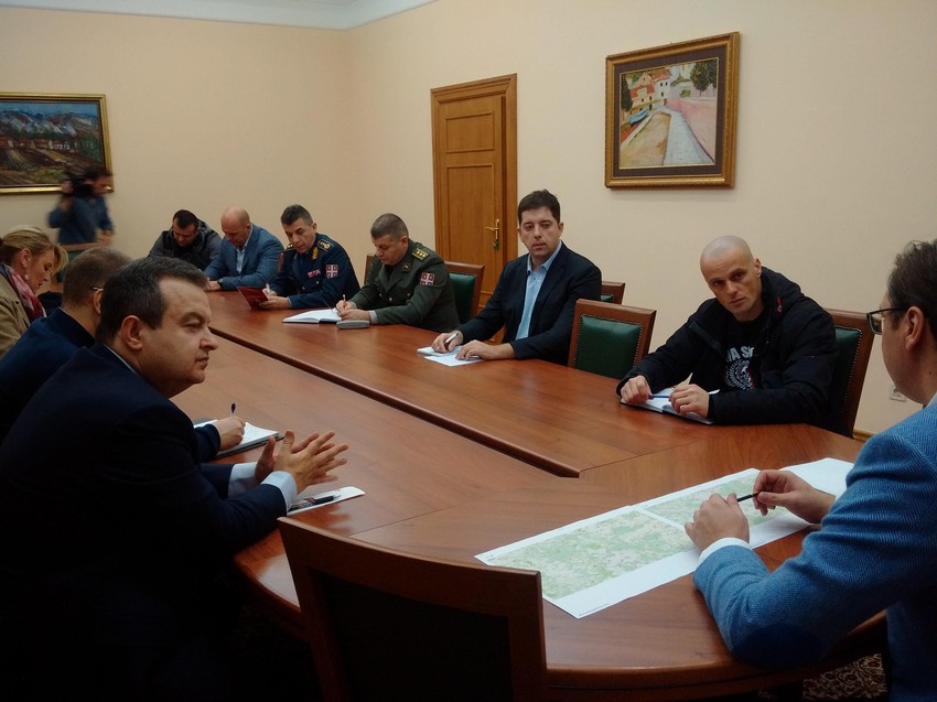 Hitna sednica Biroa za koordinaciju službi bezbednosti