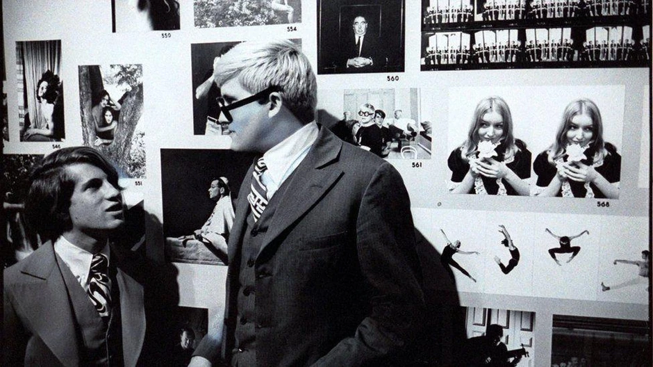 Piter Šlezinger i Dejvid Hokni 1969. godine | Foto: Getty Images