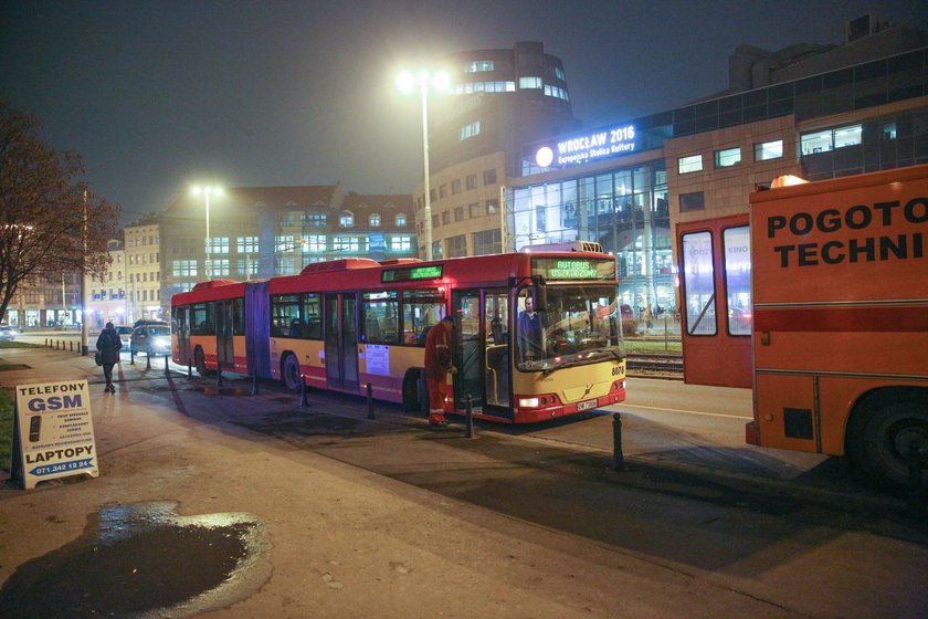 Zepsuty autobus MPK