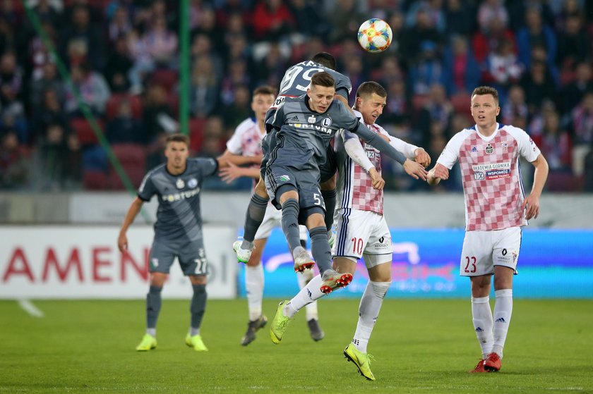 Pilka nozna. Ekstraklasa. Gornik Zabrze - Legia Warszawa. 07.04.2019