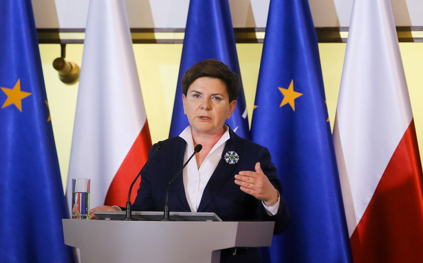 Beata Szydło przemawia podczas odprawy kierowniczej kadry Ministerstwa Obrony Narodowej i Sił Zbrojnych RP