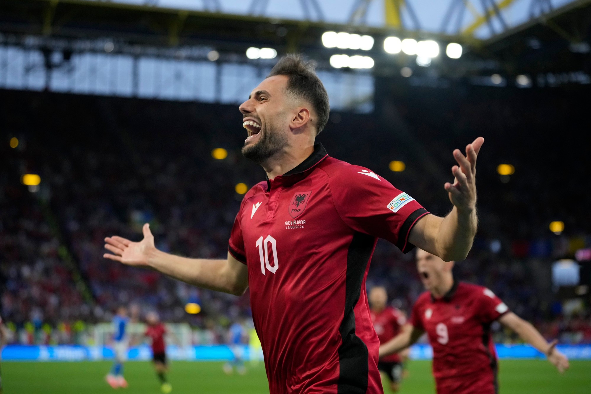 Nedim Bajrami z Albánska strelil najrýchlejší gól v histórii ME.