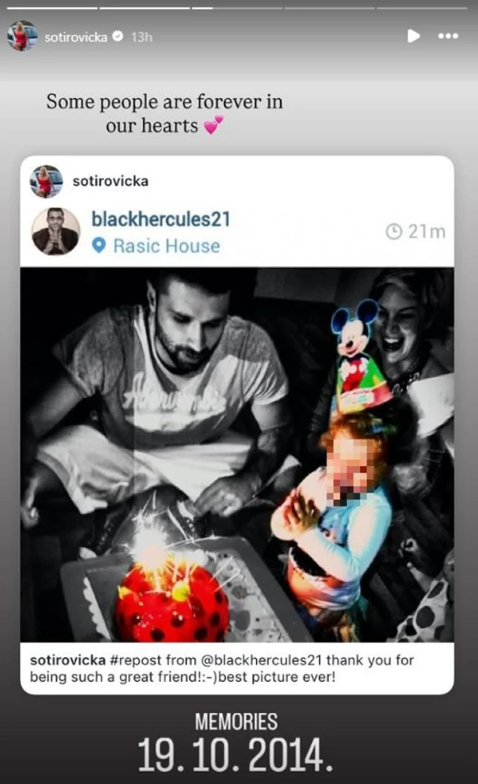 Katarina Sotirović, objava