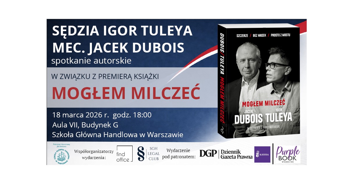 Spotkanie autorskie w SGH